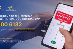 Dùng công nghệ kết nối tình nguyện viên hỗ trợ từ xa cho người dân vùng lũ