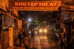 160 người dân Thủ đô được di dời khẩn trong đêm để tránh siêu bão Yagi sắp đổ bộ