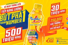 Chương trình Xé ngay trúng liền 2024-Number 1 “Tiếp năng lượng bứt phá thành Number 1” bắt đầu từ 00:00 ngày 20/5/2024 đến 23:59 ngày 18/7/2024.
