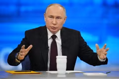 Tổng thống Nga Vladimir Putin. (Ảnh: AFP/TTXVN)
