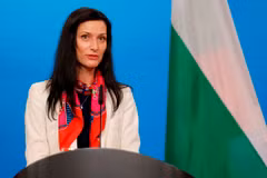 Ngoại trưởng Bulgaria Mariya Gabriel. (Ảnh: AFP/TTXVN)