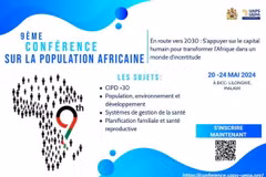 Hội nghị Dân số châu Phi lần thứ 9, được tổ chức tại thủ đô Lilongwe của Malawi từ ngày 20-24/5. (Nguồn: UAPS)