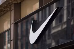 Logo của thương hiệu Nike tại Trung Quốc. (Ảnh: Bloomberg)