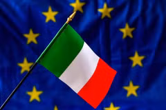 Italy đã nhận được khoảng 102 tỷ euro theo Kế hoạch phục hồi và chống đỡ quốc gia (RRF) từ Quỹ Phục hồi châu Âu. (Ảnh: Getty)