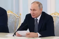 Tổng thống Nga Vladimir Putin. (Ảnh: AFP/TTXVN)