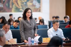 Thứ trưởng Bộ Công Thương Phan Thị Thắng. (Ảnh: Cổng thông tin điện tử Quốc hội)