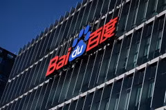 Trụ sở công ty Baidu tại Bắc Kinh, Trung Quốc. (Ảnh: AFP/TTXVN)