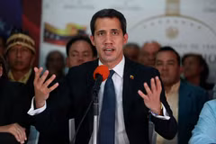 Thủ lĩnh phe đối lập Juan Guaidó. (Nguồn: AP)