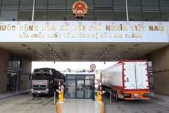 Hàng nông sản xuất khẩu qua cửa khẩu Lào Cai khá thuận lợi