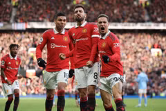 M.U ngược dòng giành chiến thắng kịch tính trước Manchester City