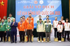 Hà Nội nhất toàn đoàn tại giải vô địch Cờ vua đồng đội quốc gia 2023