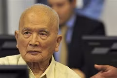 Nuon Chea, nhân vật thứ hai của Pol Pot, sẽ bị xét xử. (Nguồn: AP)