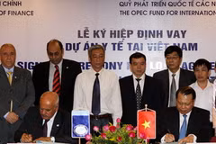 Quang cảnh lễ ký. (Ảnh: Phạm Hậu/TTXVN)
