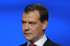 Tổng thống Nga Dmitry Medvedev. (Nguồn: AFP/TTXVN)