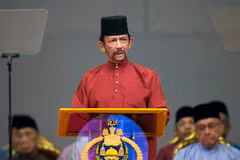 Quốc vương Brunei Hassanal Bolkiah. (Ảnh: AFP/TTXVN)