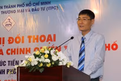Ông Nguyễn Nam Bình, Phó Cục trưởng Cục Thuế TP Hồ Chí Minh phát biểu khai mạc hội nghị. (Ảnh: Hứa Chung/TTXVN)