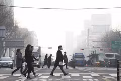 Người dân Hàn Quốc. (Nguồn: YONHAP/TTXVN) 