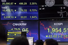 Chứng khoán châu Á diễn biến trái chiều trong phiên ngày 31/10. (Nguồn: tellerreport.com)