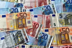 Đồng euro. (Nguồn: AFP/TTXVN) 