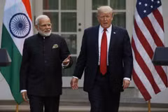 Thủ tướng Ấn Độ Narendra Modi (trái) và Tổng thống Donald Trump. (Nguồn: ndtv.com)