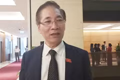 Luật sư Nguyễn Văn Chiến, đoàn Đại biểu Quốc hội Hà Nội. (Ảnh: Phạm Mai/Vietnam+)