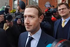 Giám đốc điều hành Facebook Mark Zuckerberg. (Nguồn: Getty Images)