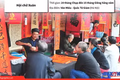 [Infographics] Xin chữ đầu Xuân, nét đẹp văn hóa của người Việt