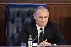 Tổng thống Nga Vladimir Putin. (Nguồn: EPA/TTXVN)