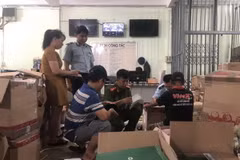Một cuộc kiểm tra hàng hóa của Đội Quản lý thị trường số 1 thuộc Cục Quản lý thị trường tỉnh Phú Yên. (Nguồn: Tổng cục Quản lý Thị trường)