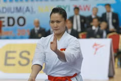 ASIAD 17: Nguyễn Hoàng Ngân chỉ giành huy chương bạc karatedo