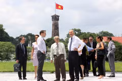 Bàn giao mặt bằng di tích khu D-Hoàng thành Thăng Long 