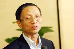 Đại biểu Trần Văn Bản cho biết, trong nhiệm kỳ vừa qua, Chính phủ đã hoàn thành tốt nhiệm vụ của mình. (Ảnh: Trung Hiền/Vietnam+)