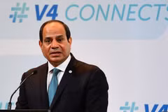 Tổng thống Ai Cập Abdel Fattah al-Sisi, (Nguồn: AFP/TTXVN)