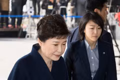 Cựu Tổng thống Hàn Quốc Park Geun-hye. (Nguồn: THX/TTXVN)