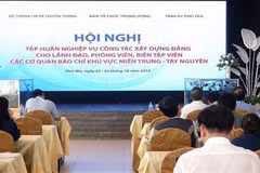 Quang cảnh buổi tập huấn. (Ảnh: Xuân Triệu/TTXVN)