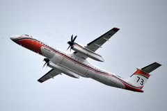 Máy bay do thám Dash 8. (Ảnh: AFP)