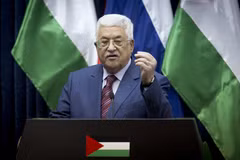 Tổng thống Palestine Mahmoud Abbas. (Nguồn: AP/TTXVN)