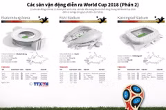 [Infographics] Các sân vận động diễn ra World Cup 2018 (Phần 2)