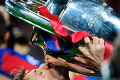 Lionel Messi hạnh phúc. (Nguồn: AP)