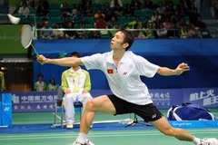 Tay vợt Tiến Minh dừng bước tại ASIAD 16. (Ảnh: Quốc Khánh/TTXVN)