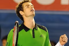 Andy Murray lần thứ hai liên tiếp góp mặt tại chung kết Australia Open. (Nguồn: Getty Images)