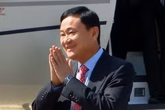 Cựu Thủ tướng Thaksin. (Ảnh: AFP/TTXVN)