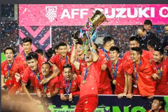 Việt Nam vô địch AFF Suzuki Cup 2018. (Ảnh: Trọng Đạt/TTXVN)