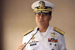 Phó Đô đốc Ronald Joseph Mercado bị cách chức. (Nguồn: philstar.com)