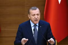 Tổng thống Thổ Nhĩ Kỳ Tayyip Erdogan. (Nguồn: AFP/Getty Images)