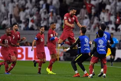 Qatar thắng đậm UEA để vào chung kết. (Nguồn: AFC)