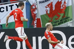 Xứ Wales vào vòng 1/8 EURO 2016.