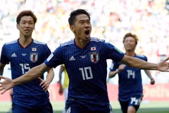 Kagawa (số 10) không có tên trong danh sách dự Asian Cup 2019. (Nguồn: Getty Images)
