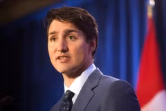 Thủ tướng Canada Justin Trudeau. (Nguồn: Bloomberg)