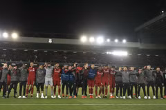 Liverpool hát vang bài hát truyền thống. (Nguồn: Getty Images)